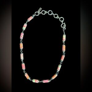 NWT Jilzarah Petite Clay Bead Necklace